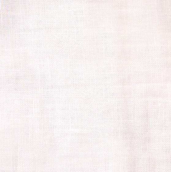 100 % Leinenstoff, 165 g/m², 1,4 m Breite – Weiß